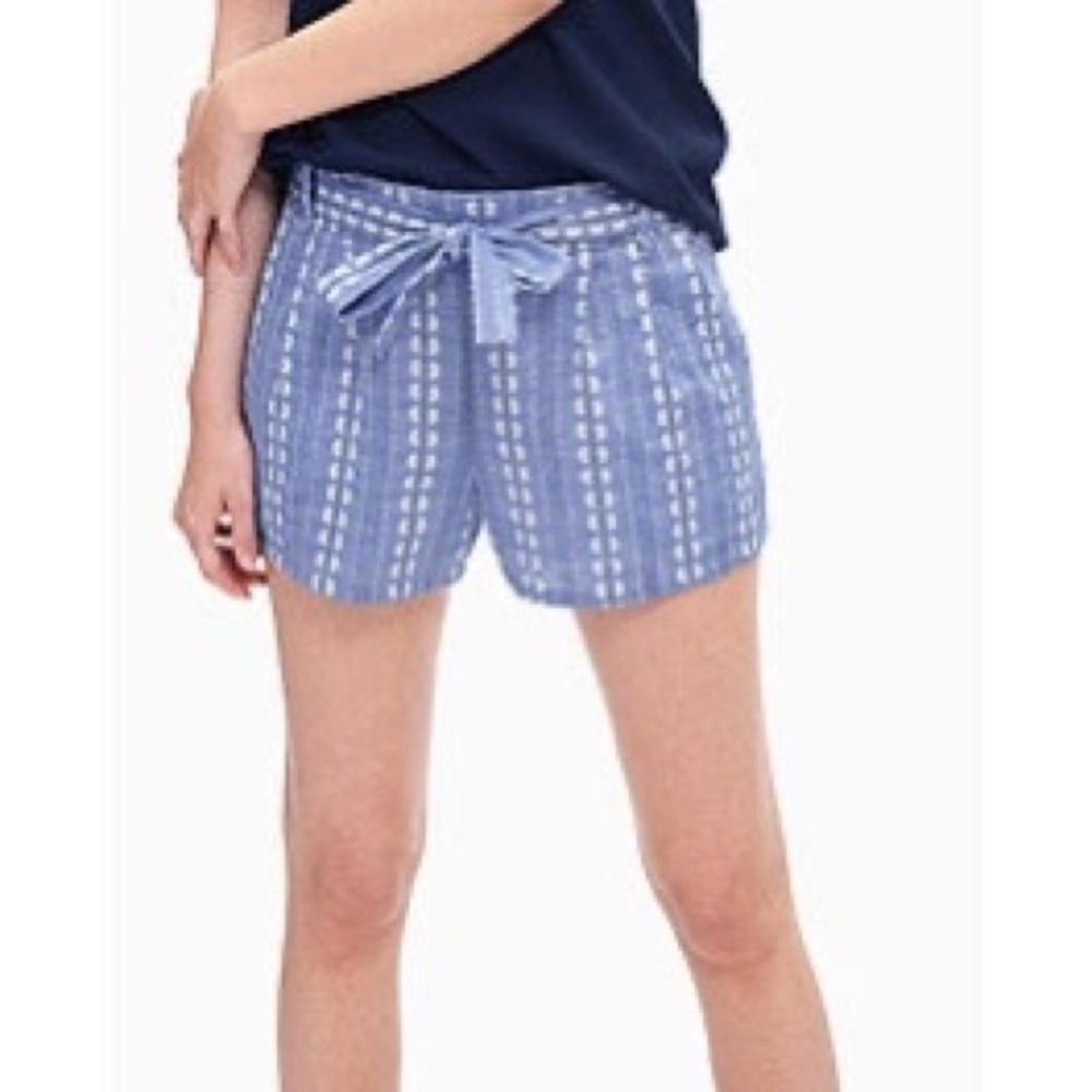 Splendid denim printed flower shorts w/ pocket